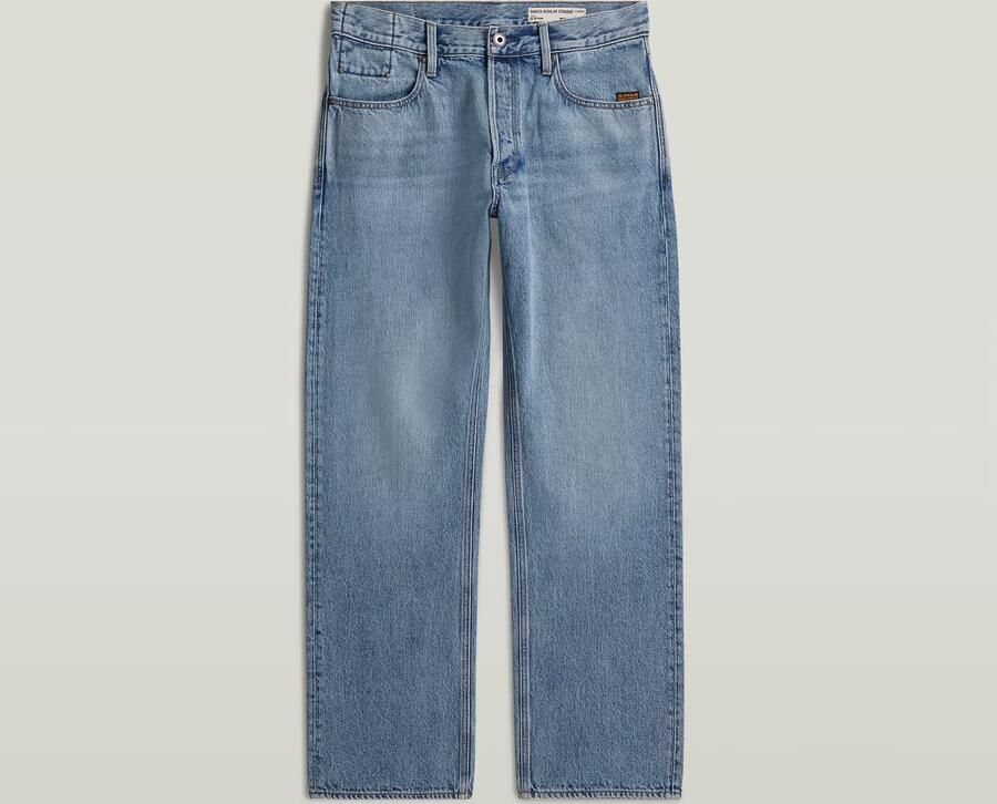 G-Star RAW Dakota Regular Straight Jeans Midden blauw Heren