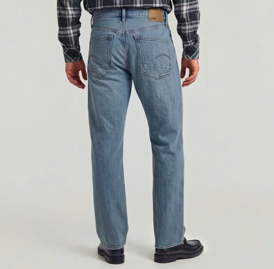 G-Star RAW Dakota Regular Straight Jeans Midden blauw Heren - Foto 3