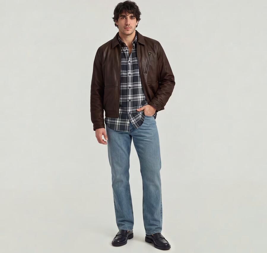 G-Star RAW Dakota Regular Straight Jeans Midden blauw Heren - Foto 5