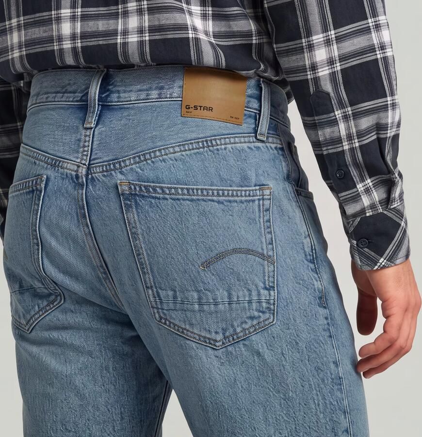 G-Star RAW Dakota Regular Straight Jeans Midden blauw Heren - Foto 4