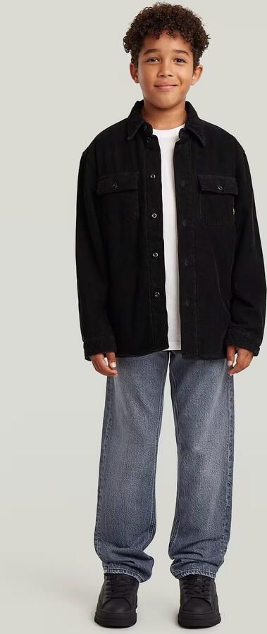 G-Star RAW Dakota Regular Straight Jeans voor jongens Donkerblauw jongens - Foto 6