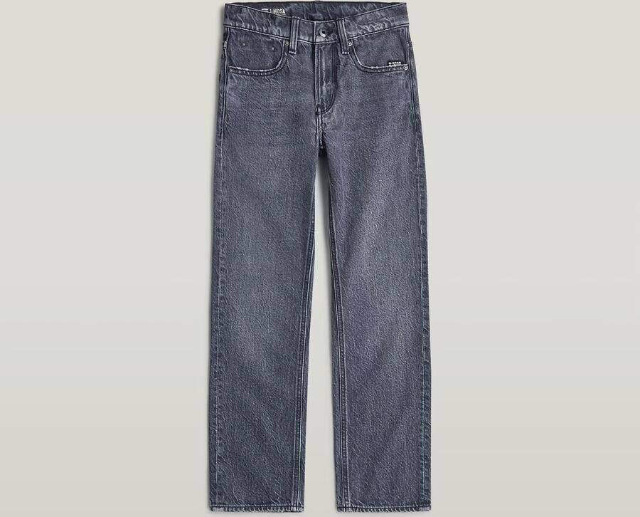 G-Star RAW Dakota Regular Straight Jeans voor jongens Donkerblauw jongens - Foto 4