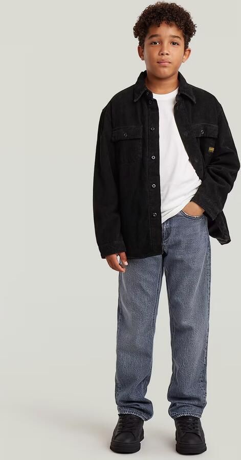 G-Star RAW Dakota Regular Straight Jeans voor jongens Donkerblauw jongens - Foto 5