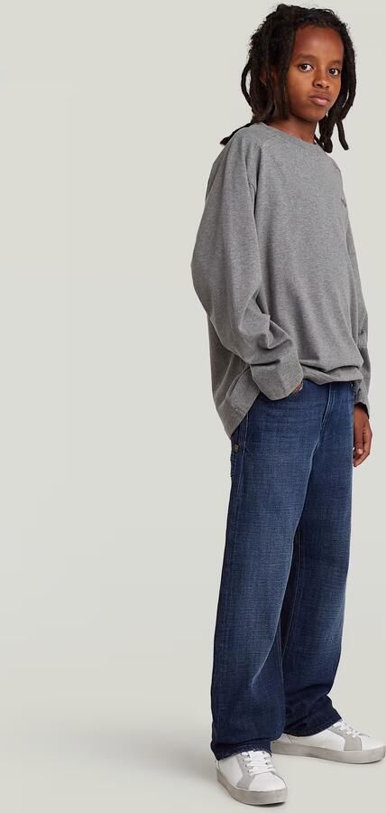 G-Star RAW Dakota Regular Straight Jeans voor jongens Midden blauw jongens - Foto 5