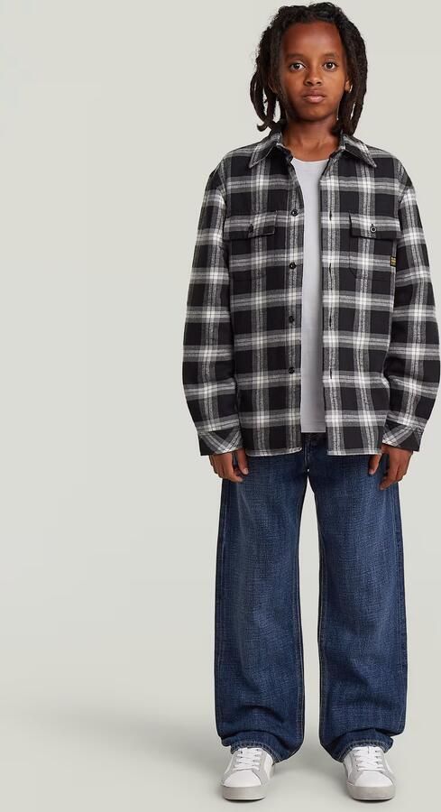 G-Star RAW Dakota Regular Straight Jeans voor jongens Midden blauw jongens - Foto 7