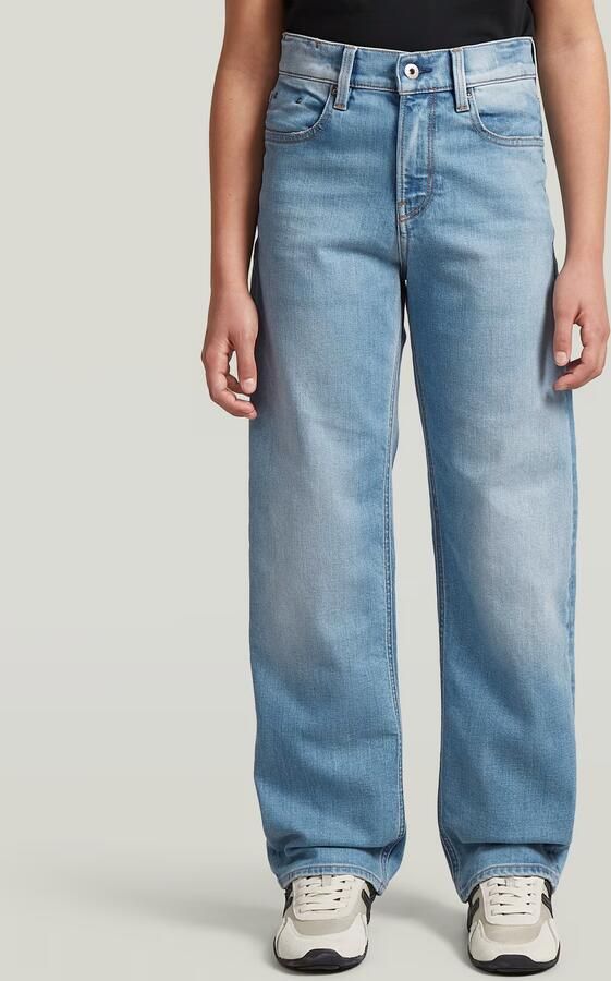 G-Star RAW Dakota Regular Straight Jeans voor jongens Midden blauw jongens - Foto 4