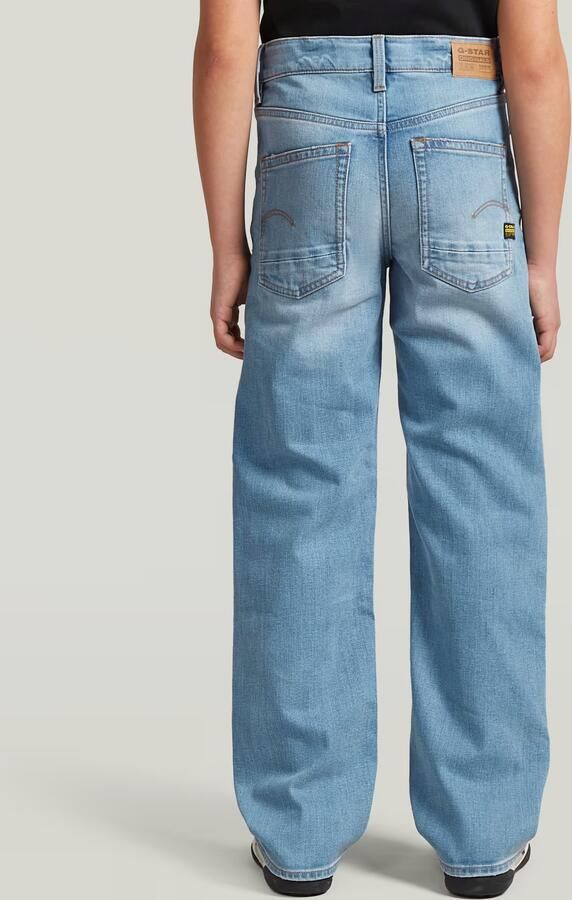 G-Star RAW Dakota Regular Straight Jeans voor jongens Midden blauw jongens - Foto 6