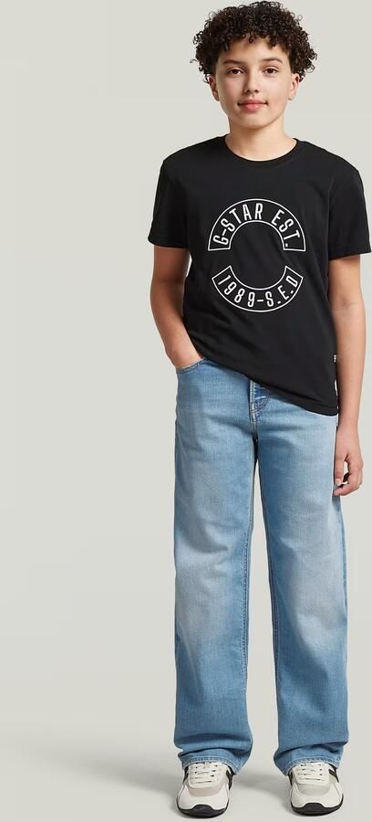 G-Star RAW Dakota Regular Straight Jeans voor jongens Midden blauw jongens - Foto 8