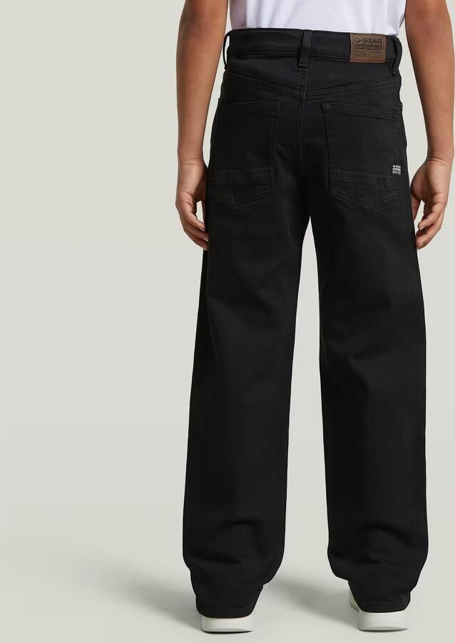 G-Star RAW Dakota Regular Straight Jeans voor jongens Zwart jongens