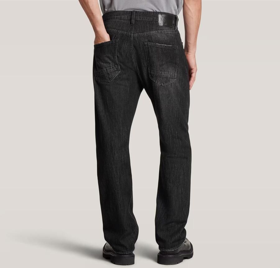 G-Star RAW Dakota Regular Straight Jeans Zwart Heren - Foto 3
