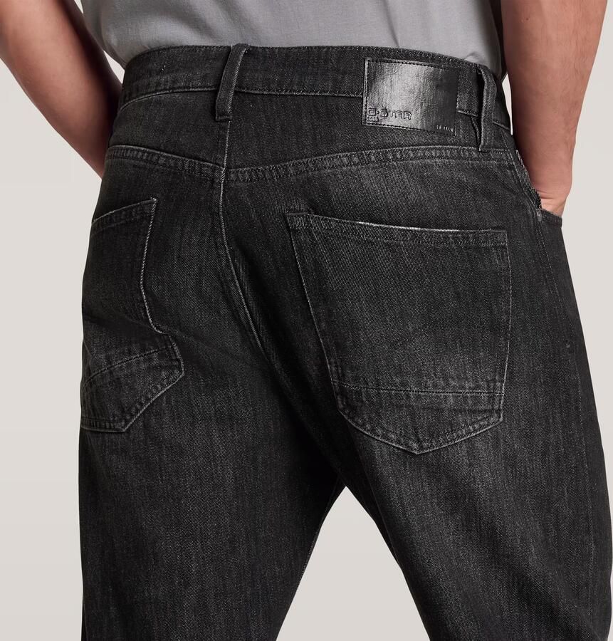G-Star RAW Dakota Regular Straight Jeans Zwart Heren - Foto 4
