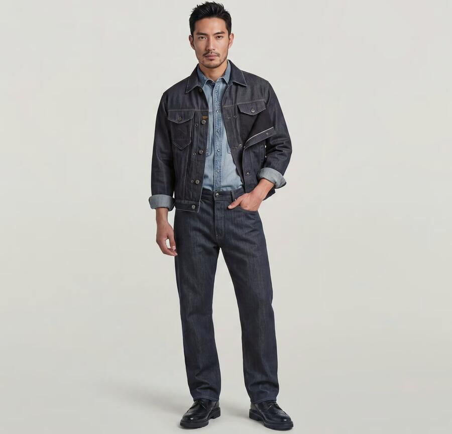 G-Star RAW Dakota Regular Straight Neo Raw Jeans Donkerblauw Heren - Foto 6