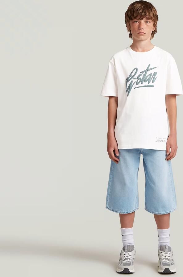 G-Star RAW Dakota Skater Short Jongens Lichtblauw jongens - Foto 5