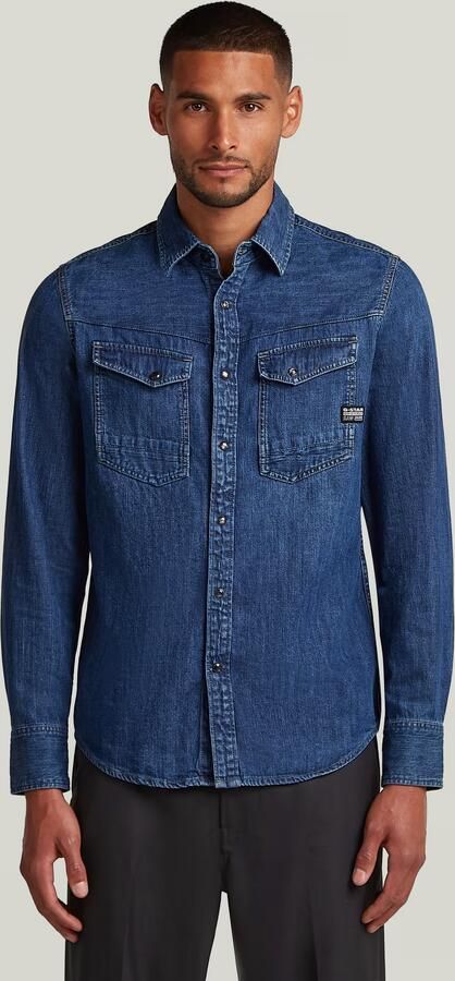 G-Star Raw Overhemd Lange Mouw DAKOTA SLIM SHIRT LS - Foto 6
