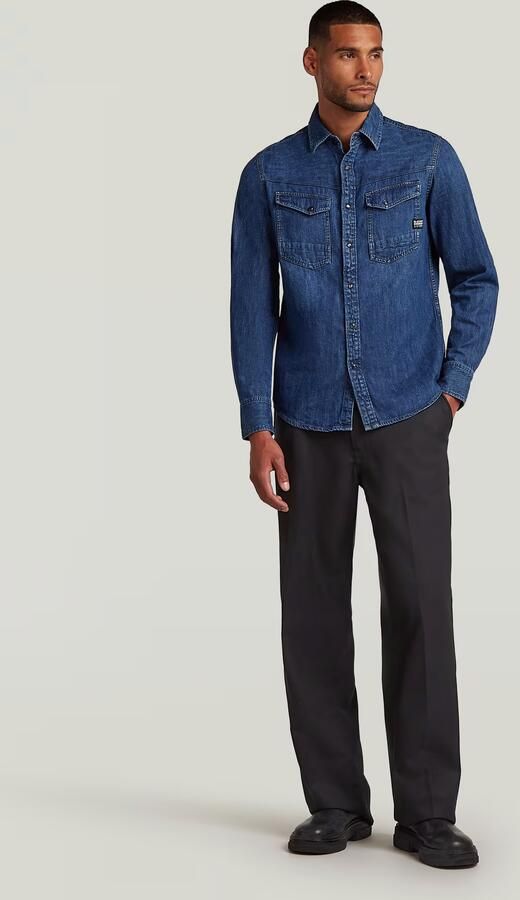G-Star Raw Overhemd Lange Mouw DAKOTA SLIM SHIRT LS - Foto 3