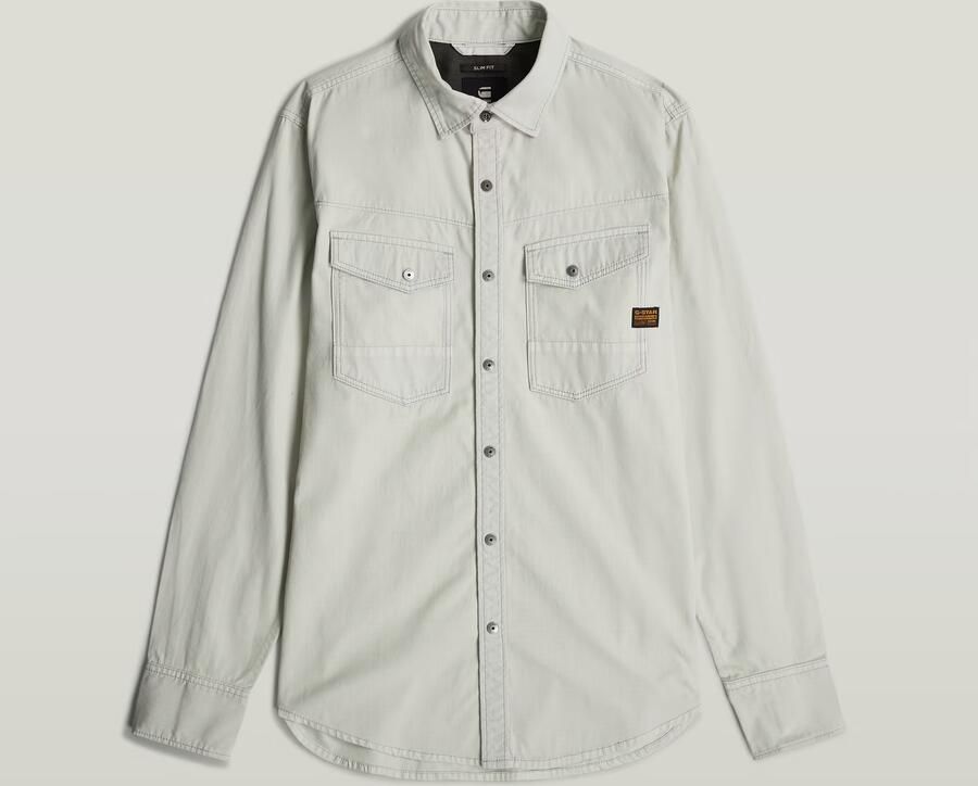 G-Star RAW Dakota Slim Shirt Grijs Heren - Foto 6
