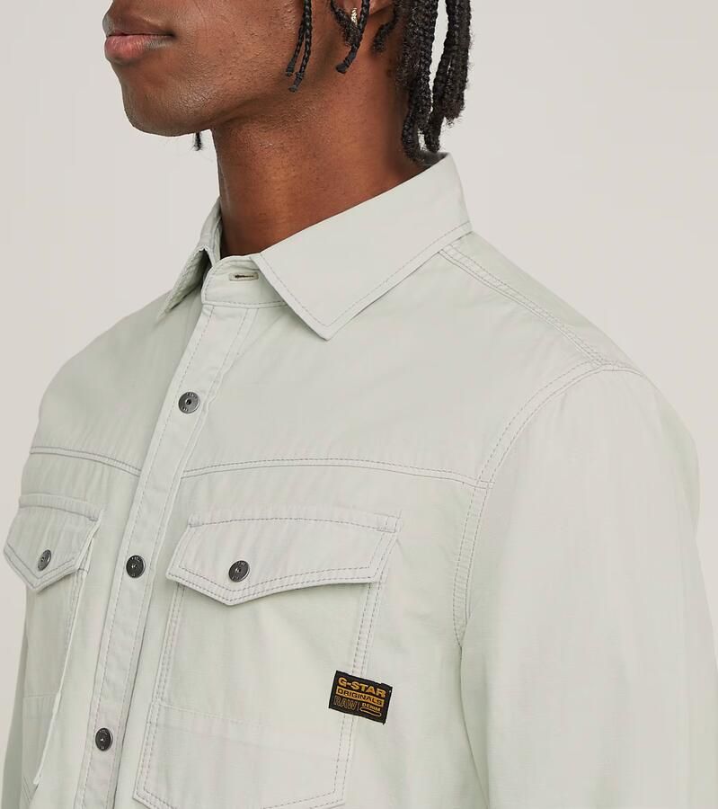 G-Star RAW Dakota Slim Shirt Grijs Heren - Foto 5