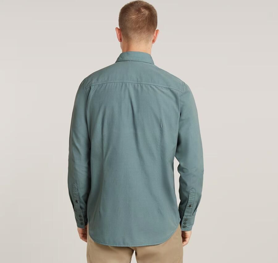 G-Star RAW Dakota Slim Shirt Grijs Heren - Foto 5