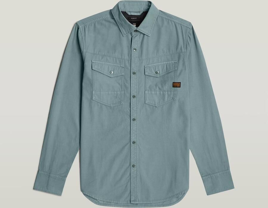 G-Star RAW Dakota Slim Shirt Grijs Heren - Foto 6