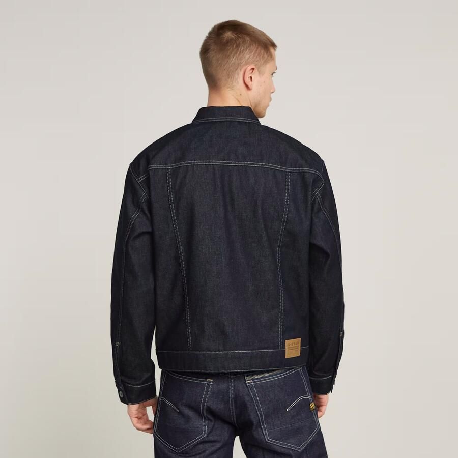 G-Star RAW Dakota Zip Jack Donkerblauw Heren