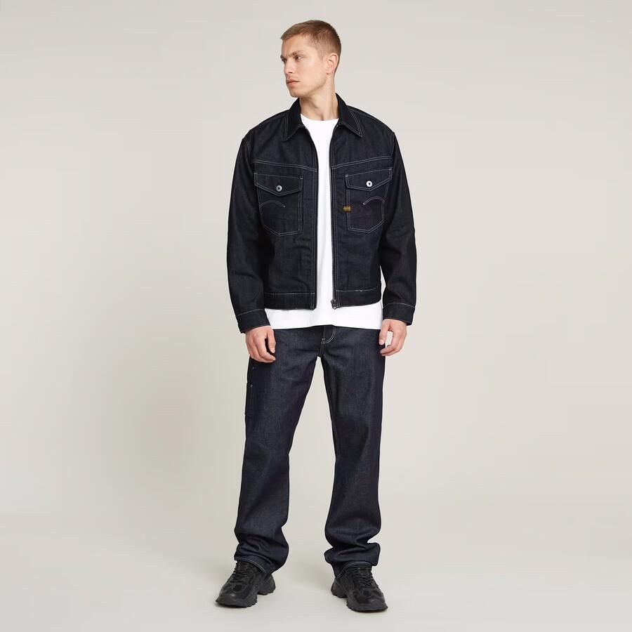 G-Star RAW Dakota Zip Jack Donkerblauw Heren - Foto 2