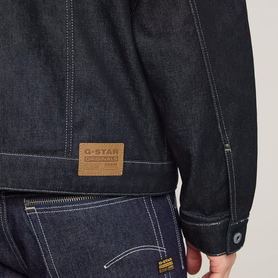 G-Star RAW Dakota Zip Jack Donkerblauw Heren - Foto 4