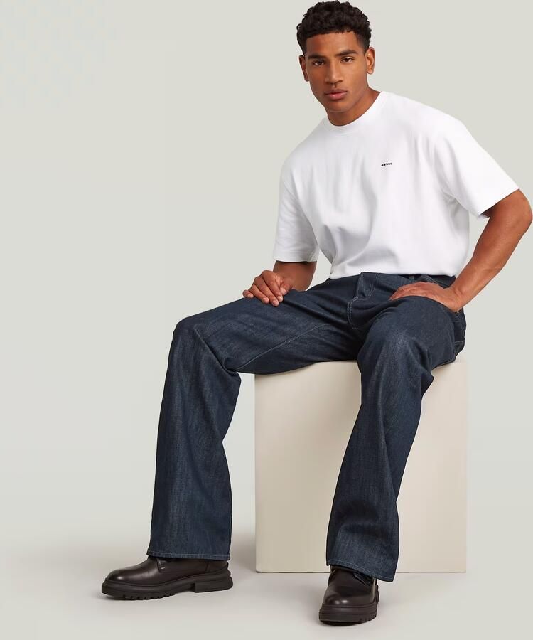 G-Star RAW Dartt Loose Bootcut Jeans Donkerblauw Heren - Foto 3