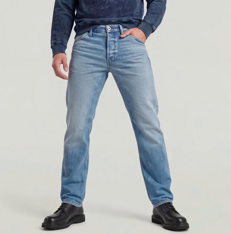 G-Star RAW Dartt Slim Straight Jeans Midden blauw Heren