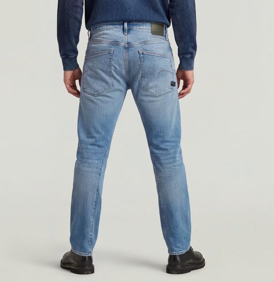G-Star RAW Dartt Slim Straight Jeans Midden blauw Heren - Foto 3