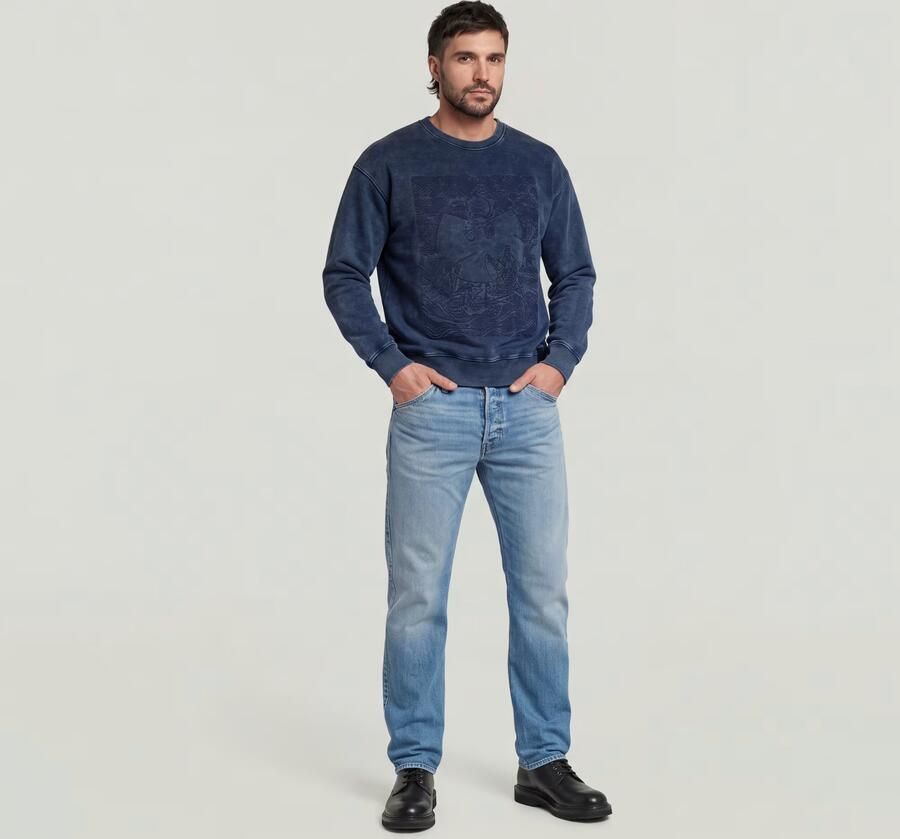G-Star RAW Dartt Slim Straight Jeans Midden blauw Heren - Foto 5
