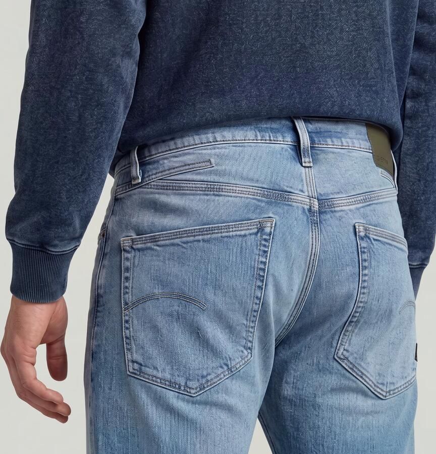 G-Star RAW Dartt Slim Straight Jeans Midden blauw Heren - Foto 4