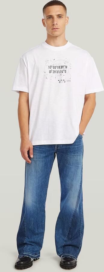 G-Star RAW Dartt Two-Tone Flare Jeans Midden blauw Heren - Foto 7