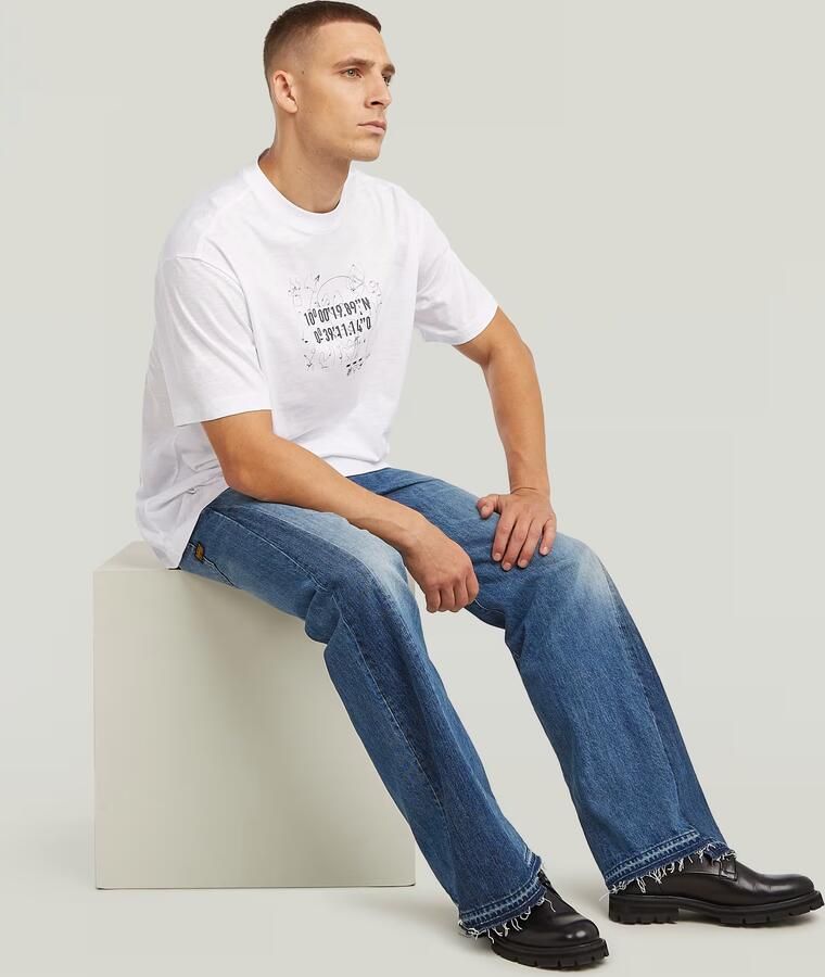 G-Star RAW Dartt Two-Tone Flare Jeans Midden blauw Heren - Foto 4