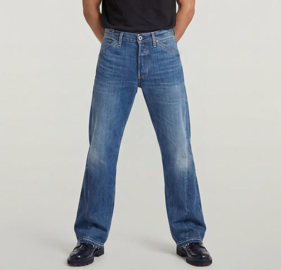 G-Star RAW Dartt Two-Tone Flare Jeans Midden blauw Heren - Foto 5