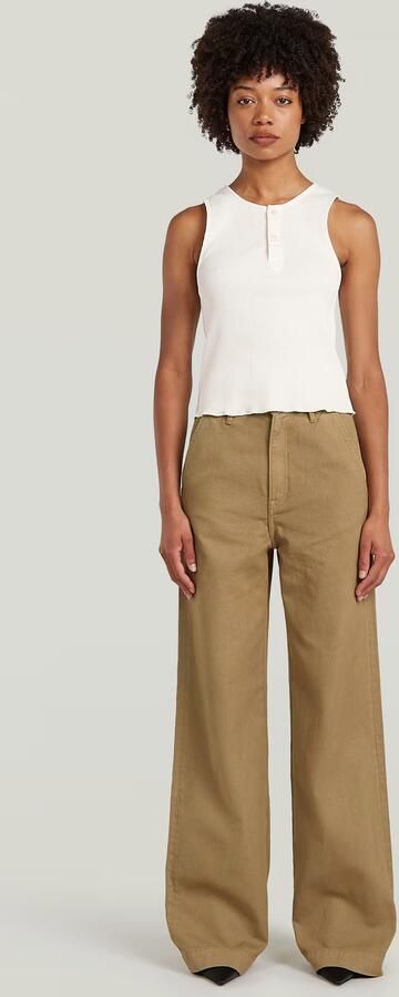 G-Star RAW Deck 2.0 Chino Beige Dames - Foto 6