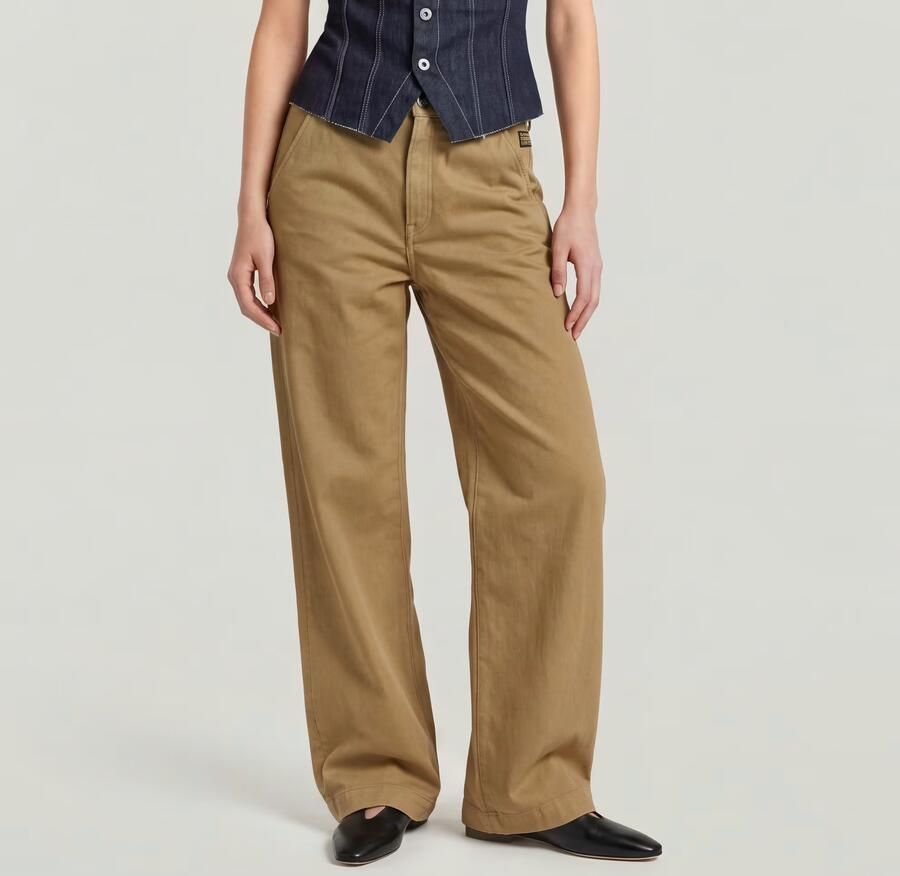 G-Star RAW Deck 2.0 Chino Beige Dames - Foto 4