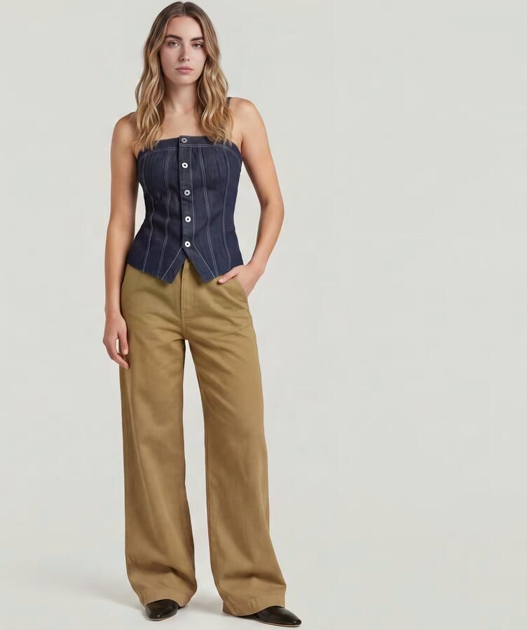 G-Star RAW Deck 2.0 Chino Beige Dames - Foto 5