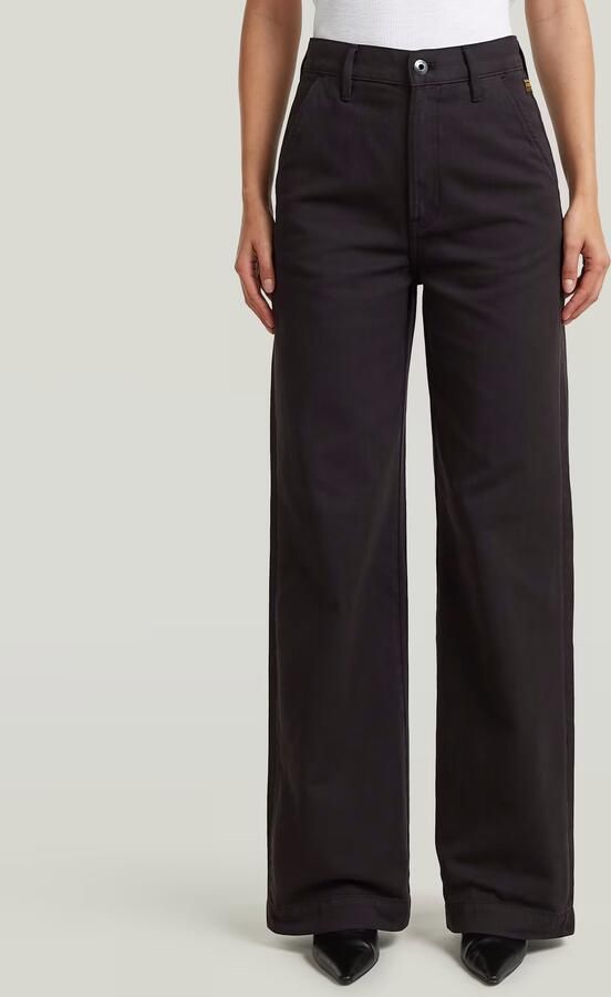 G-Star RAW Deck 2.0 Chino Zwart Dames