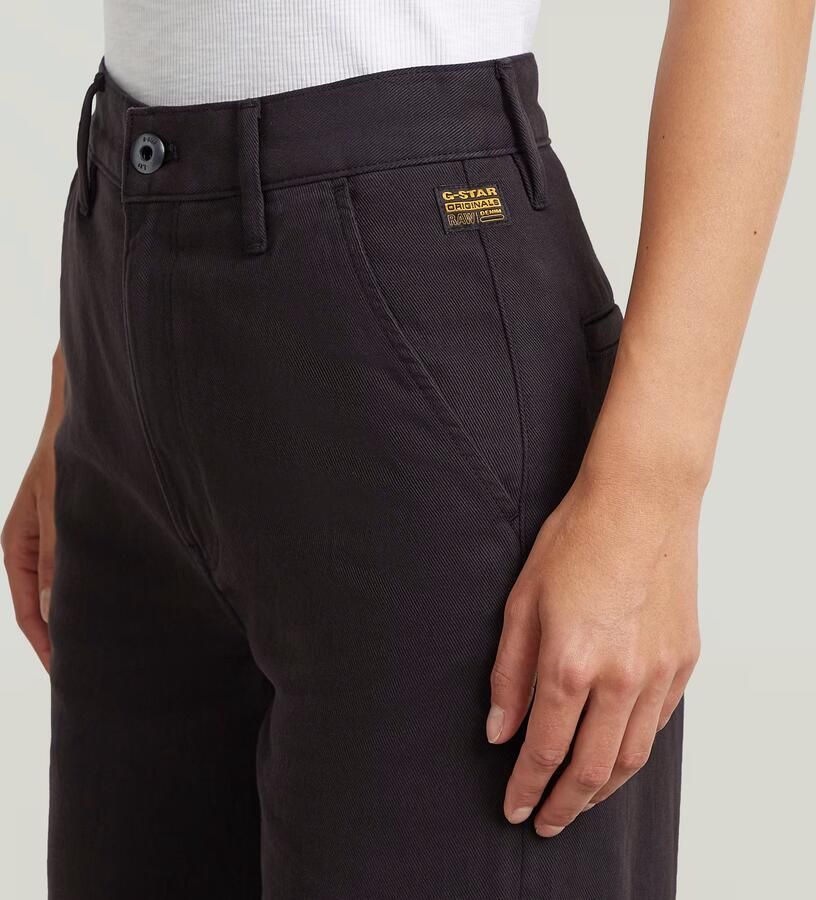 G-Star RAW Deck 2.0 Chino Zwart Dames - Foto 3