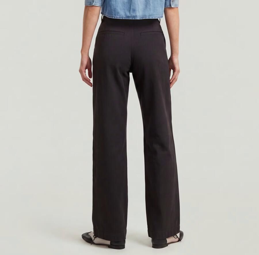 G-Star RAW Deck 2.0 Chino Zwart Dames - Foto 4