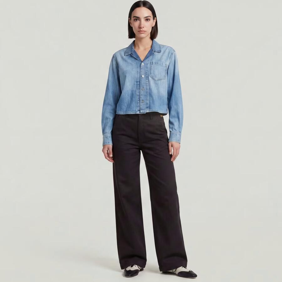 G-Star RAW Deck 2.0 Chino Zwart Dames - Foto 3