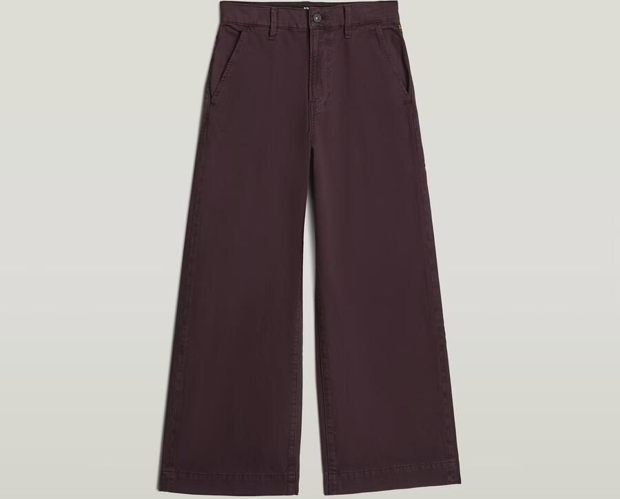 G-Star RAW Deck 2.0 High Loose Chino voor meisjes Bruin meisjes - Foto 3