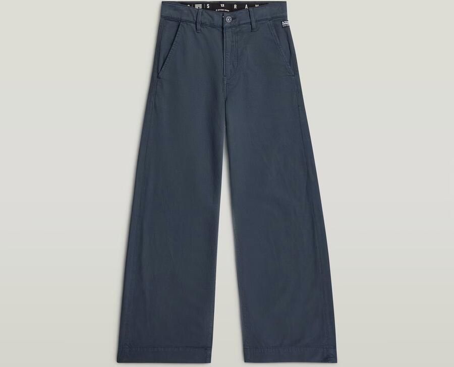 G-Star RAW Deck 2.0 High Loose Chino voor meisjes Donkerblauw meisjes - Foto 3