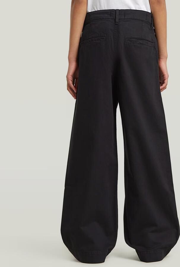 G-Star RAW Deck 2.0 High Loose Chino voor meisjes Zwart meisjes - Foto 4