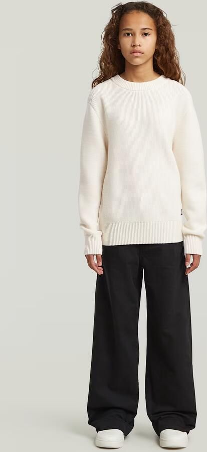 G-Star RAW Deck 2.0 High Loose Chino voor meisjes Zwart meisjes - Foto 5