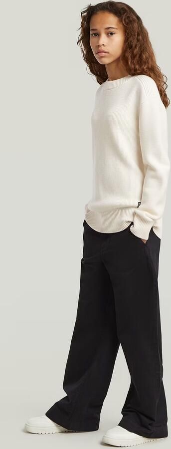 G-Star RAW Deck 2.0 High Loose Chino voor meisjes Zwart meisjes - Foto 6
