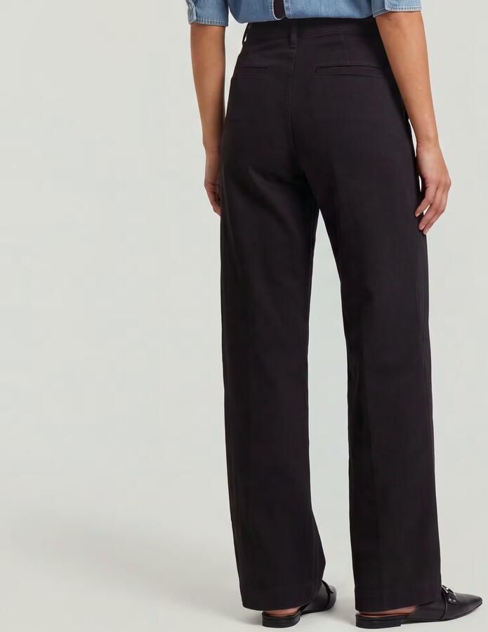 G-Star RAW Deck 2.0 High Loose Chino Zwart Dames - Foto 5