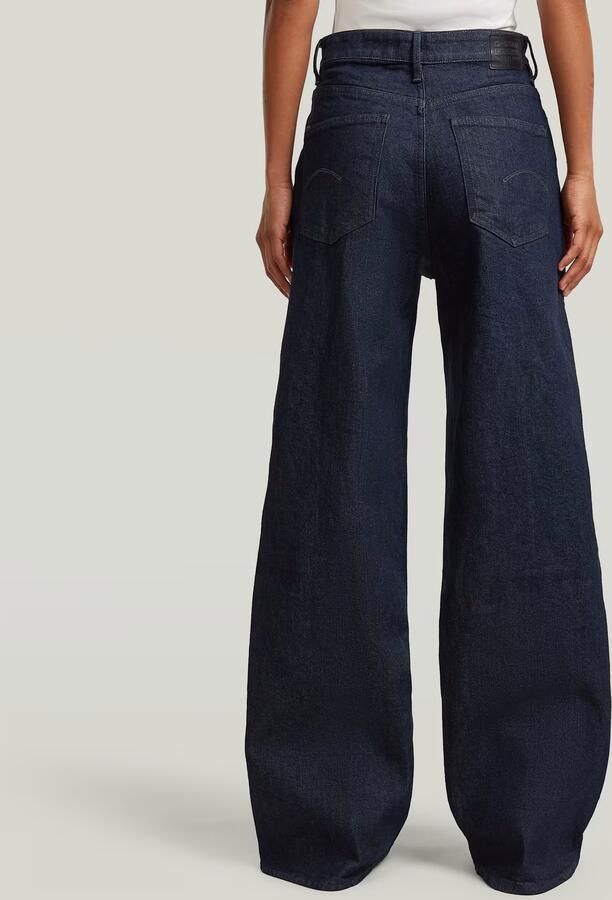 G-Star RAW Deck 2.0 High Loose Jeans Donkerblauw Dames - Foto 4