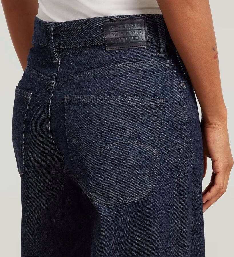 G-Star RAW Deck 2.0 High Loose Jeans Donkerblauw Dames - Foto 5