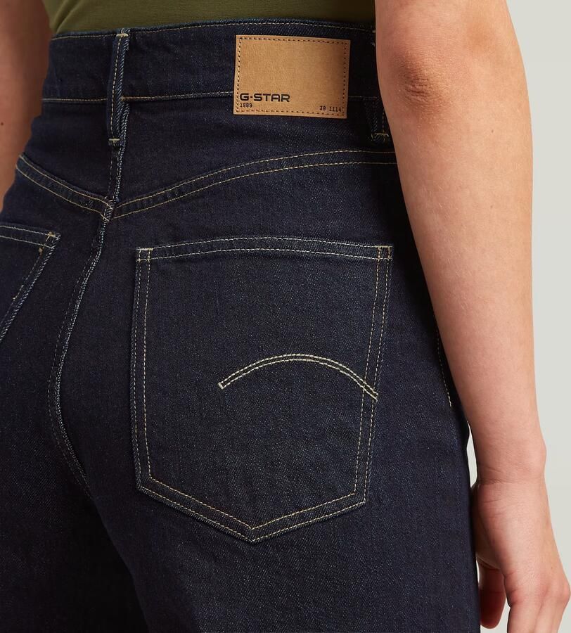 G-Star RAW Deck 2.0 High Loose Jeans Donkerblauw Dames - Foto 5